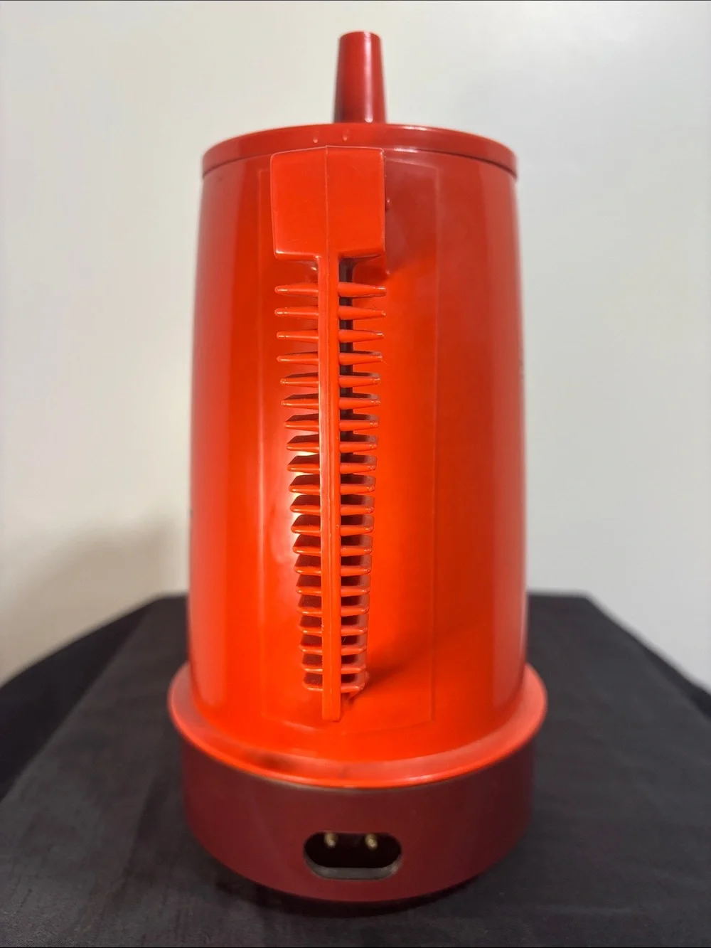Vintage Regal Poly Perk Orange Atomic Starburst Percolator Coffee Pot MCM